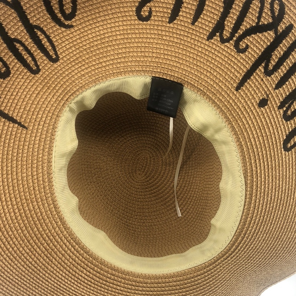 Straw Blend Sun Hat - Picture 2 of 4